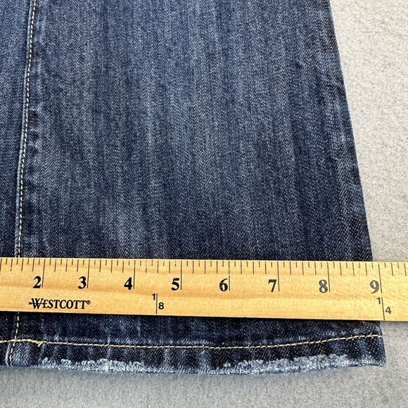 Miss Me Marilyn Jeans Womens 26 Blue Denim‎ Bootcut Dark Wash Low Rise Pants - Picture 10 of 16